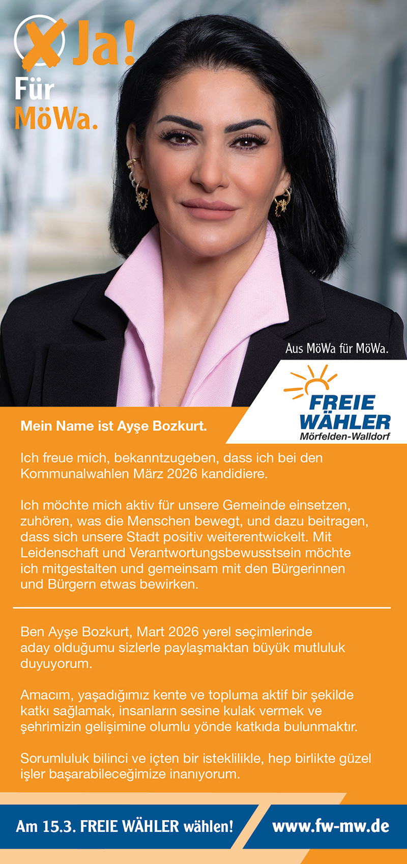 Freie Wähler Mörfelden-Walldorf e.V. Freie Wähler Mörfelden-Walldorf e.V.