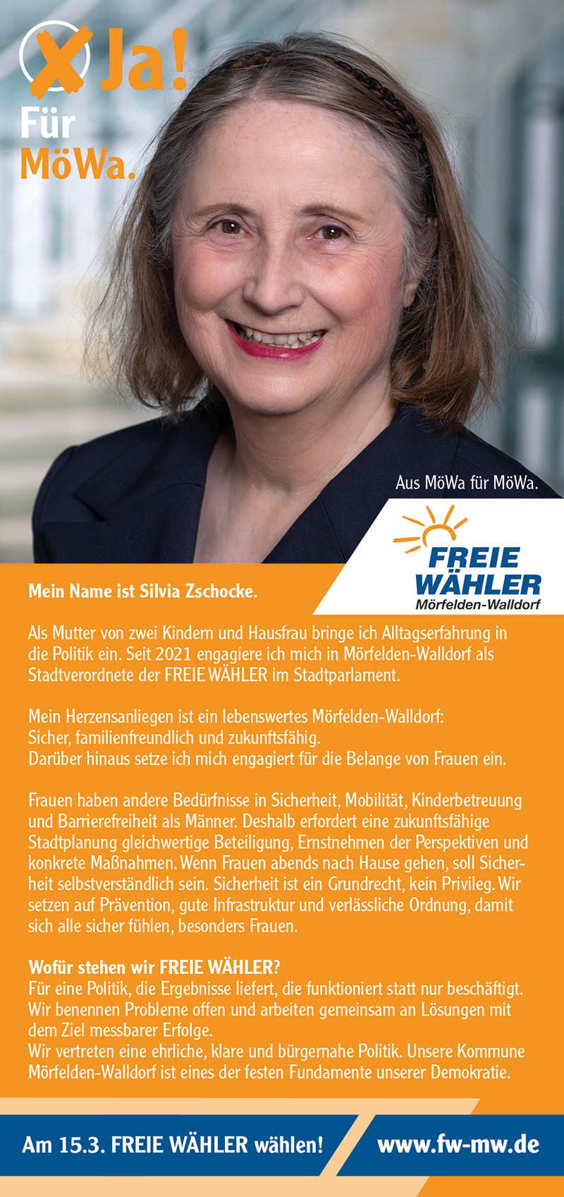 Freie Wähler Mörfelden-Walldorf e.V. Freie Wähler Mörfelden-Walldorf e.V.